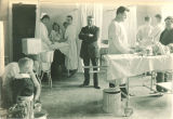 Examination room in Children's Hospital, The University of Iowa, 1923