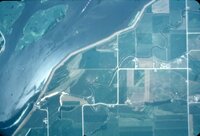 Unidentified aerial views of Des Moines County farmland