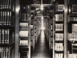 Old Library Storage Building interior, 1940