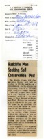 Radcliffe man seeking soil conservation post. 