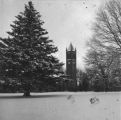 Campanile in winter, 1952