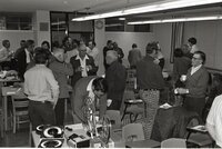 1976  Good crowd at Mediapolis school no-tillage meeting