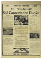 West Pottawattamie County Soil Conservation District Annual Report - 1957