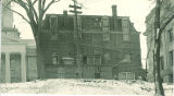 View of the Old Armory on the Pentacrest from the west, The University of Iowa, February 1923