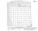 Iowa land survey map of t093n, r018w