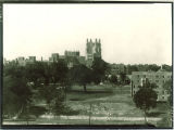 General Hospital viewed from the east, the University of Iowa, 1929