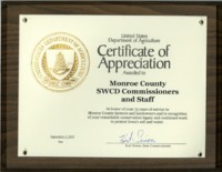 Certificate of Appreciation 