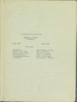 Des Moines Women's Club Minutes, 1917-1920