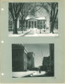 Old Capitol seen from the east and north in winter, The University of Iowa, 1920s