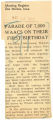 Parade of 7,000 WAACs on their first birthday