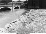 Iowa River flood, Iowa City, Iowa, June 16, 1947