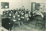 High school music class, The University of Iowa, 1922
