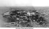 Iowa River, east campus, The University of Iowa, 1920