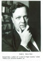 Poet Laureate of the United States Donald Hall, The University of Iowa, 1964