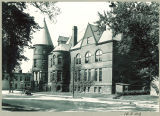 East side of Close Hall facing Dubuque Street, The University of Iowa, August 1924