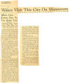 WAACs visit this city on maneuvers