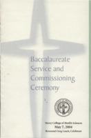 Baccalaureate Service and Commissioning Ceremony - 2004.