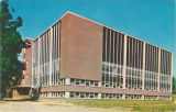 Southeast side of Law Center, the University of Iowa, 1960