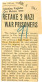 Retake 2 Nazi war prisoners
