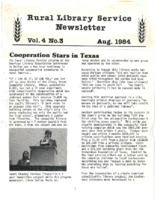 Rural Library Service Newsletter