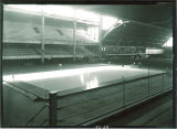 Basketball court in the Armory, the University of Iowa, 1930s