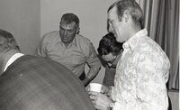 1976 Men at no-till meeting