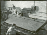 Instructor and student, 1947