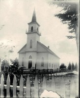 St. Paul Lutheran Church in Garnavillo, Iowa -1880
