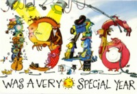 1996  Cards Celebrating 50th Anniversary