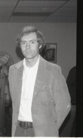 Unidentified man in photo poses for camera
