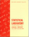 Statistical Laboratory Annual Report, July 1, 1967 to June 30, 1968