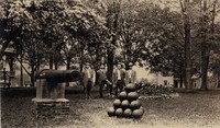 Garnavillo, City Park - Cannon 1912