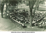 Summer commencement, The University of Iowa, July 1922