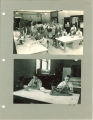 Students working on animal models and taxidermied animals, the University of Iowa, 1920s