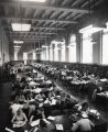 Periodical Room (Reference and Reading Room) seen from above, 1954