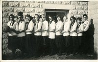 Kalona High School 1920 Girls' Basketball Team