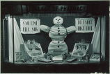 College of Pharmacy window display, The University of Iowa, 1940s