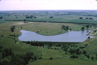 Railway running through the Moulton Watershed area.