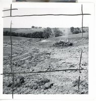 Waterway construction on Eaton farm, 1967