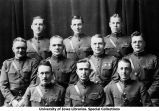ROTC staff portrait, The University of Iowa, ca. 1915
