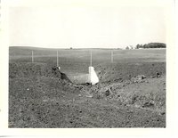 Installation of weir notch on Kubic farmland 