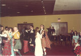 Dancers at Scottish Highlander banquet, The University of Iowa, May 1978