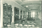 Law library in Gilmore Hall, the University of Iowa, May 8, 1924