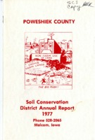1977 Poweshiek County Soil and Water Conservation District Annual Report 