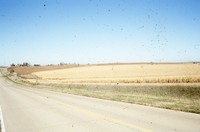 Ken Carney farm before terrace construction in the fall of 1985.