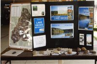 2009  Fair Booth Lake Geode Display