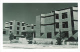 Lindquist Center seen from Madison Street, the University of Iowa, 1980