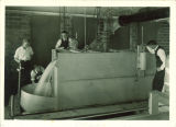 Students in the Hydraulics Laboratory, the University of Iowa, 1930