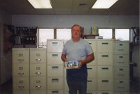 1998 Door Prize Winner Dan Wiele