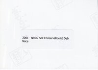 2001  NRCS Soil  Conservationist Deb Nace